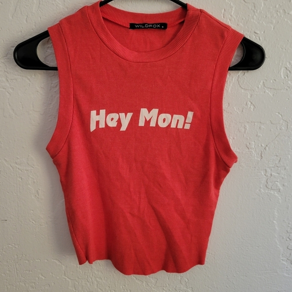 Wildfox Hey Mon Keaton Tank Size Small - Picture 1 of 5